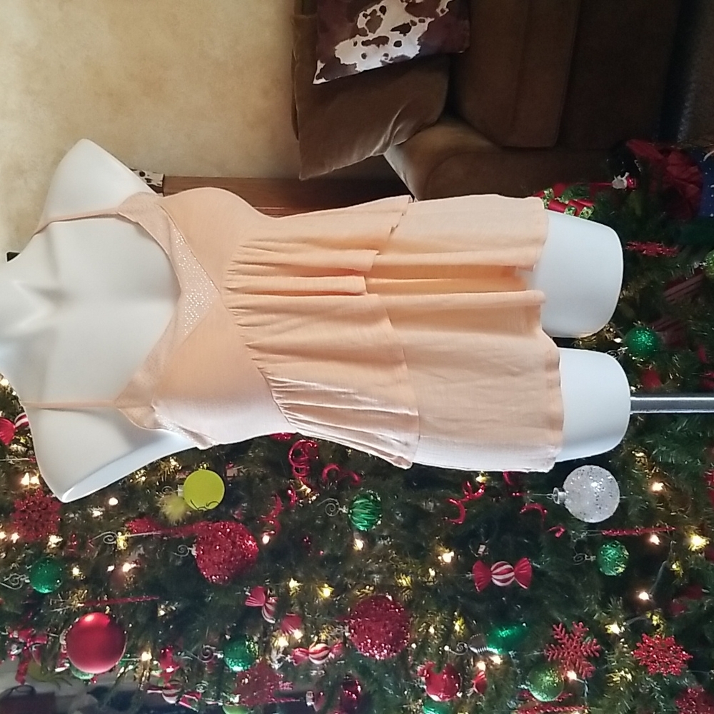 American eagle outfitters top peach in color‎ small